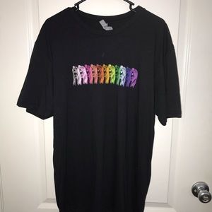 Kim Petras Official Neon Rainbow Tshirt